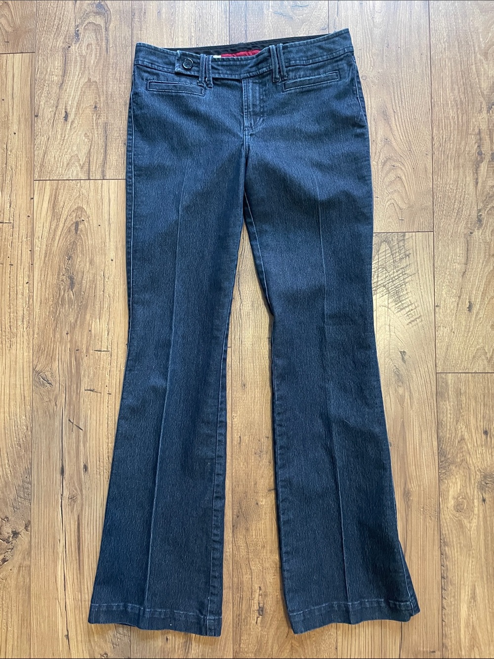 Women's Dark Blue Flare Trouser Jeans